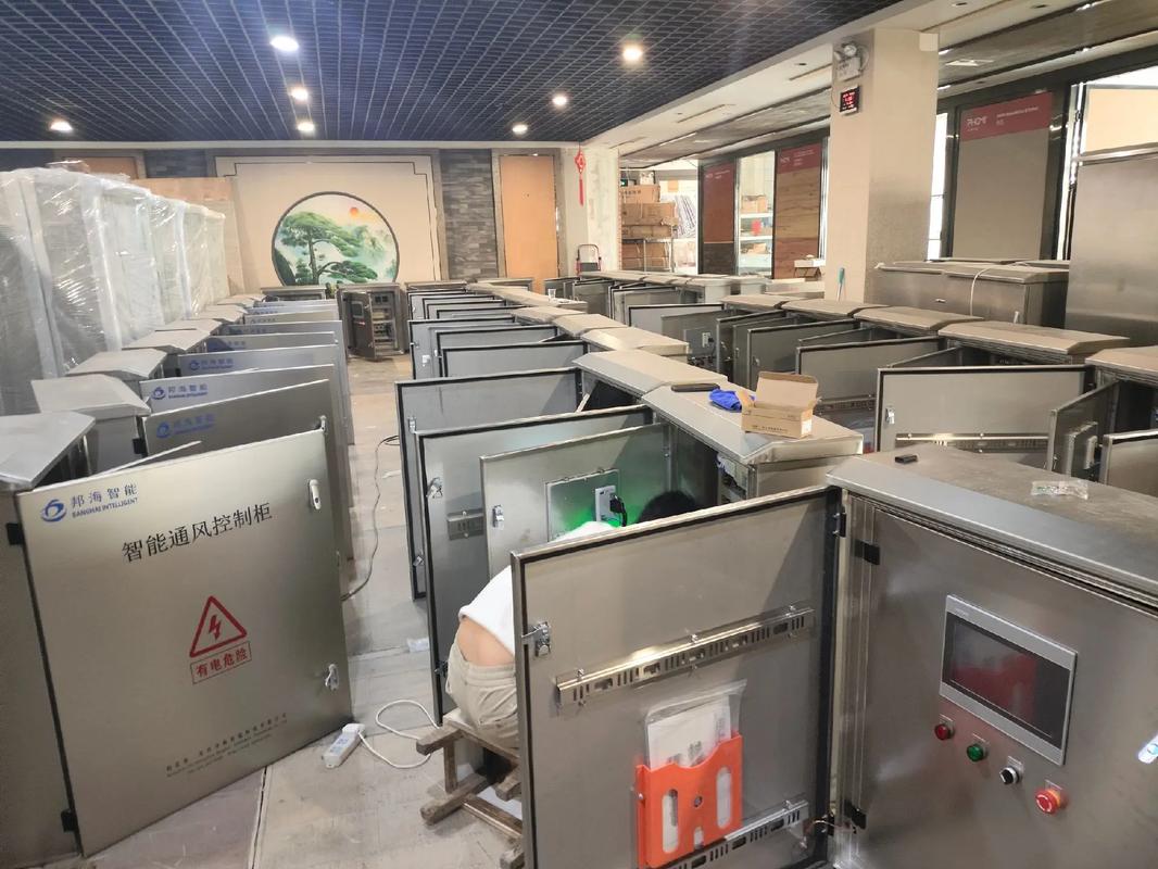 智能化粮库.#仓储设备 #氮气气调 #粮情检测 #机电安装